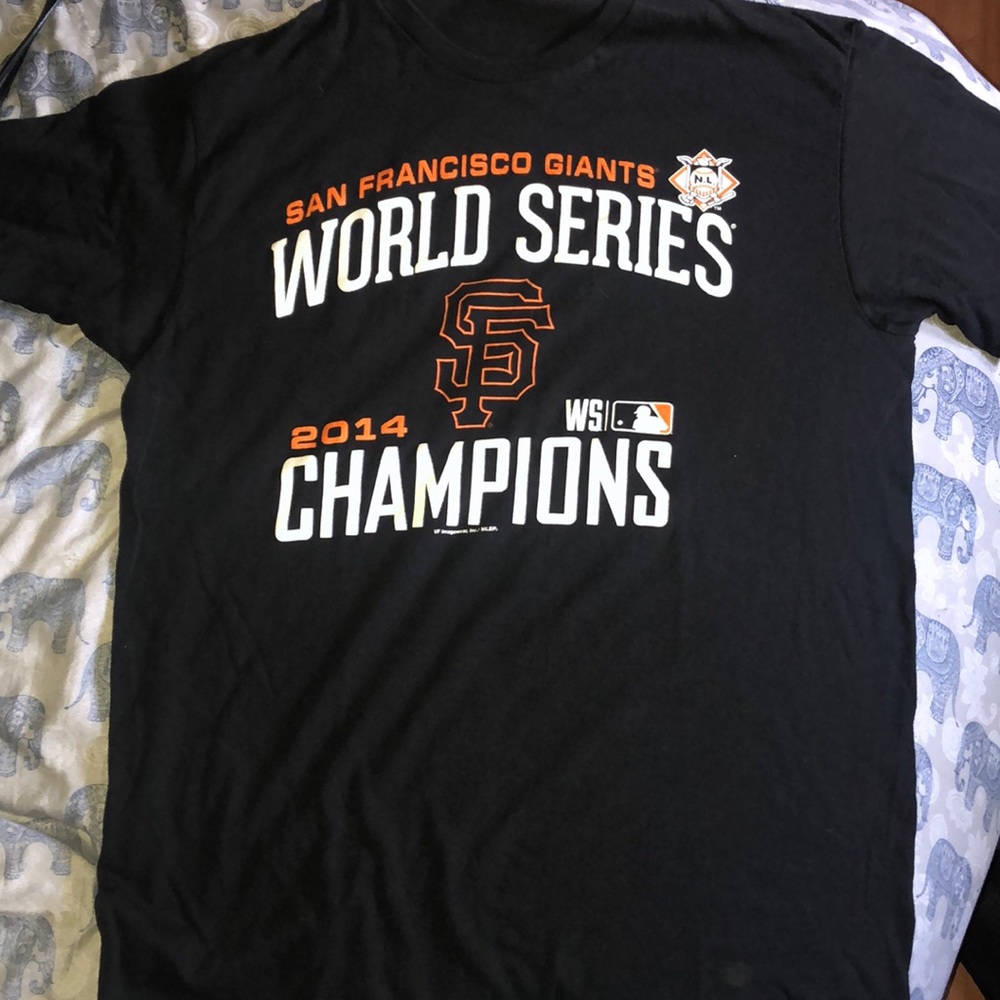 San Francisco Giants WS Champs T-shirt sz M